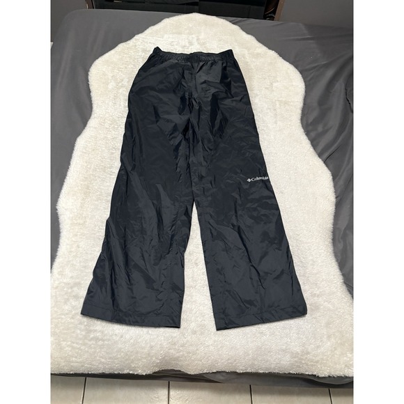 Columbia Omni Tech Mens Black‎ Packable Waterproof Pants Size Small L32 - Picture 1 of 8